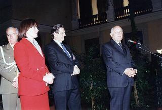 Visita di Stato del Presidente della Repubblica Scalfaro in Ungheria