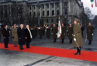 Visita di Stato del Presidente della Repubblica Scalfaro in Ungheria