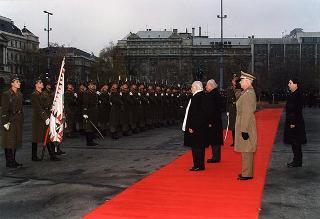 Visita di Stato del Presidente della Repubblica Scalfaro in Ungheria