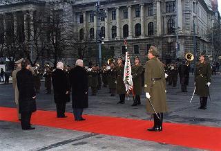 Visita di Stato del Presidente della Repubblica Scalfaro in Ungheria