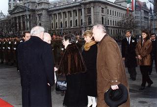 Visita di Stato del Presidente della Repubblica Scalfaro in Ungheria