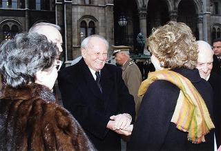 Visita di Stato del Presidente della Repubblica Scalfaro in Ungheria