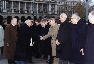 Visita di Stato del Presidente della Repubblica Scalfaro in Ungheria