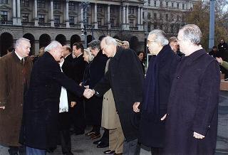 Visita di Stato del Presidente della Repubblica Scalfaro in Ungheria