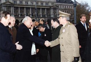 Visita di Stato del Presidente della Repubblica Scalfaro in Ungheria