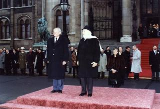 Visita di Stato del Presidente della Repubblica Scalfaro in Ungheria