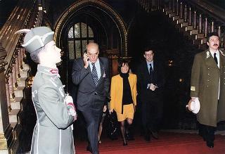 Visita di Stato del Presidente della Repubblica Scalfaro in Ungheria