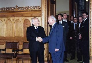 Visita di Stato del Presidente della Repubblica Scalfaro in Ungheria