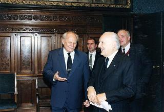 Visita di Stato del Presidente della Repubblica Scalfaro in Ungheria