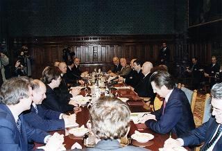 Visita di Stato del Presidente della Repubblica Scalfaro in Ungheria