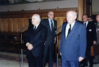 Visita di Stato del Presidente della Repubblica Scalfaro in Ungheria