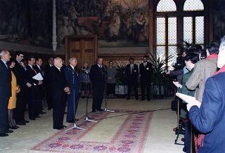 Visita di Stato del Presidente della Repubblica Scalfaro in Ungheria