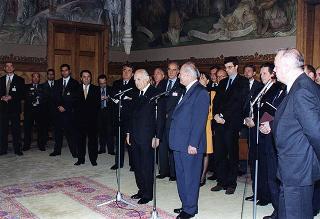 Visita di Stato del Presidente della Repubblica Scalfaro in Ungheria