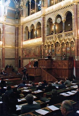 Visita di Stato del Presidente della Repubblica Scalfaro in Ungheria