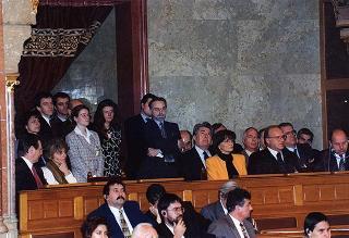Visita di Stato del Presidente della Repubblica Scalfaro in Ungheria