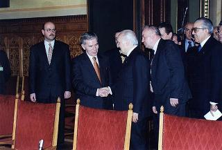 Visita di Stato del Presidente della Repubblica Scalfaro in Ungheria