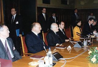 Visita di Stato del Presidente della Repubblica Scalfaro in Ungheria