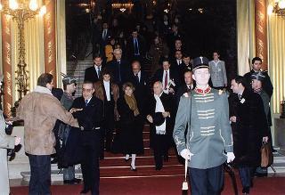 Visita di Stato del Presidente della Repubblica Scalfaro in Ungheria