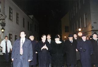 Visita di Stato del Presidente della Repubblica Scalfaro in Ungheria