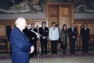 Visita di Stato del Presidente della Repubblica Scalfaro in Ungheria