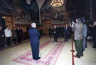 Visita di Stato del Presidente della Repubblica Scalfaro in Ungheria