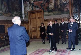 Visita di Stato del Presidente della Repubblica Scalfaro in Ungheria