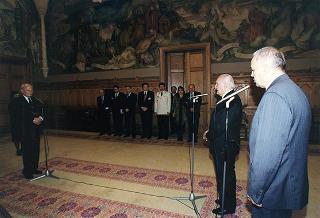 Visita di Stato del Presidente della Repubblica Scalfaro in Ungheria