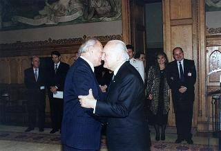 Visita di Stato del Presidente della Repubblica Scalfaro in Ungheria