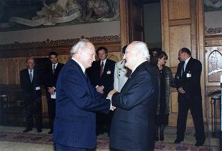 Visita di Stato del Presidente della Repubblica Scalfaro in Ungheria