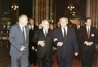 Visita di Stato del Presidente della Repubblica Scalfaro in Ungheria