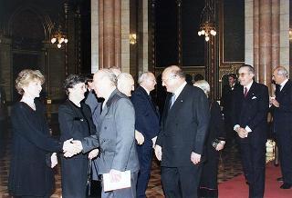 Visita di Stato del Presidente della Repubblica Scalfaro in Ungheria