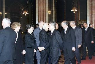Visita di Stato del Presidente della Repubblica Scalfaro in Ungheria