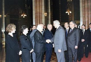 Visita di Stato del Presidente della Repubblica Scalfaro in Ungheria