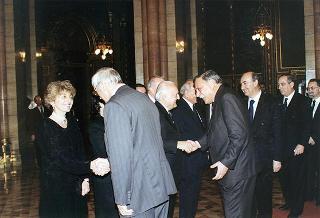 Visita di Stato del Presidente della Repubblica Scalfaro in Ungheria