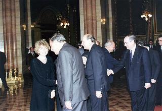 Visita di Stato del Presidente della Repubblica Scalfaro in Ungheria