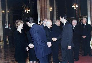 Visita di Stato del Presidente della Repubblica Scalfaro in Ungheria