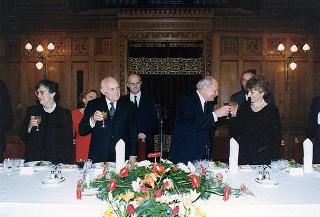 Visita di Stato del Presidente della Repubblica Scalfaro in Ungheria