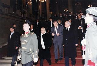 Visita di Stato del Presidente della Repubblica Scalfaro in Ungheria