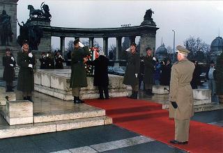 Visita di Stato del Presidente della Repubblica Scalfaro in Ungheria