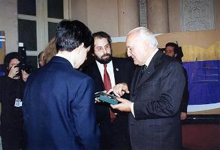 Visita di Stato del Presidente della Repubblica Scalfaro in Ungheria