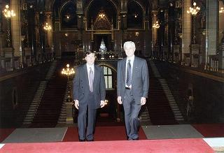 Visita di Stato del Presidente della Repubblica Scalfaro in Ungheria