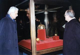 Visita di Stato del Presidente della Repubblica Scalfaro in Ungheria