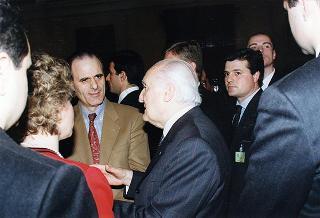 Visita di Stato del Presidente della Repubblica Scalfaro in Ungheria