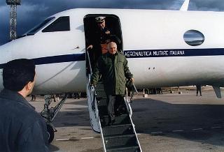 Visita di stato del Presidente della Repubblica Oscar Luigi Scalfaro in Bosnia-Erzegovina, per un incontro a Sarajevo con il Presidente Alija Izetbegovi e con il Contingente italiano dell'IFOR