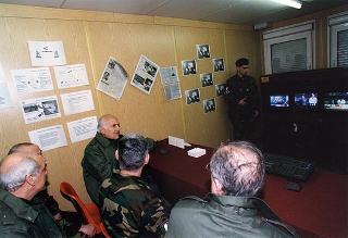 Visita di stato del Presidente della Repubblica Oscar Luigi Scalfaro in Bosnia-Erzegovina, per un incontro a Sarajevo con il Presidente Alija Izetbegovi e con il Contingente italiano dell'IFOR