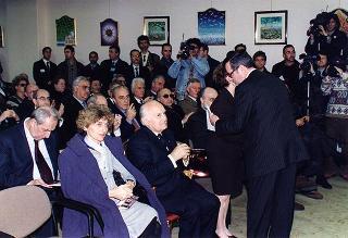 Intervento del Presidente della Repubblica per una visita al Centro "Paolo Borsellino" di Palermo