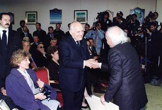Intervento del Presidente della Repubblica per una visita al Centro "Paolo Borsellino" di Palermo