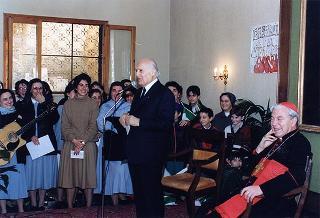 Intervento del Presidente della Repubblica per una visita al Centro "Paolo Borsellino" di Palermo