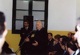 Intervento del Presidente della Repubblica per una visita al Centro "Paolo Borsellino" di Palermo