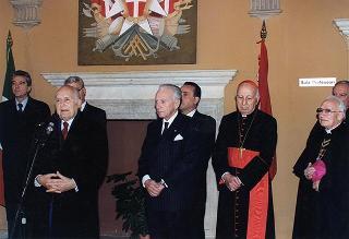 Visita del Presidente della Repubblica all'Ospedale S. Giovanni Battista dell'Associazione dei Cavalieri italiani del Sovrano Militare Ordine di Malta